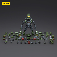 Alta calidad 24cm JOYTOY Dark Source 1/25 God of War High Firepower Defense Mech Model War Machine Figuras de acción militar