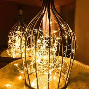 Giáng sinh trang trí ngoài trời trang trí cổ tích đầy sao chuỗi đèn điều khiển từ xa dây đồng Đèn Đom Đóm đèn - Product Image 3