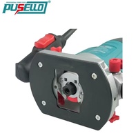 Router Kayu PUSELLO 1200W Kontrol Kecepatan Tanpa Tingkat, Pemotong Kayu Elektrik untuk Pembuatan Alur, Pemangkasan, Pembuatan Sudut Miring, Kustomisasi DIY
