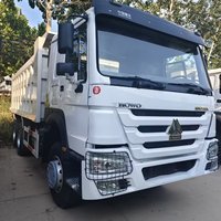 Недорогие восстановленные самосвалы HOWO 6X4 10-колесные (RHD/LHD) в наличии, б/у тяжелые самосвалы-дамперы для продажи