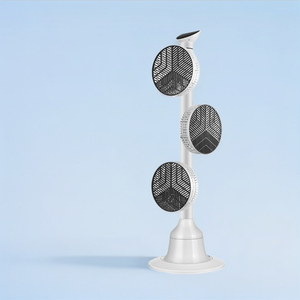 Three <strong>Head</strong> Standing <strong>Fan</strong> Electric Household Oscillation Remote Control 3-<strong>head</strong> Stand Air Circulator <strong>Fan</strong> Tower &amp; Pedestal <strong>Fans</strong> - Product Image 6