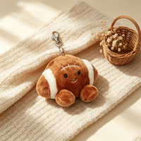 Porte-clés en peluche super doux, différents styles, pendentif poupée fille, jouets en peluche pour décoration de sac, cadeaux