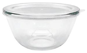 OEM-Hersteller Großhandel Hochborosilikatglas Küchen-Salatschüssel mit Deckel Runde Luftdichte Umweltfreundliche Aufbewahrungsbox - Product Image 4