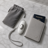Appareil portable amélioré pour l'aide au sommeil par micro-courant, instrument de relaxation CES à impulsions pour soulager l'anxiété avec cordon
