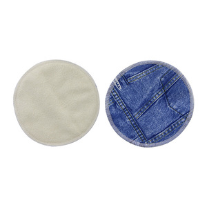 Oubei Washable <b>Nursing</b> <b>Pads</b> 12cm Bamboo Fiber Reusable Absorbent Breastfeeding <b>Pads</b> for Postpartum Milk Leakage - Product Image 4