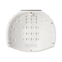 Lampe UV pour ongles à double longueur d'onde 365nm 405nm avec logo personnalisé, sécheuse à ongles sans fil avec minuterie intégrée pour un séchage rapide du gel à ongles
