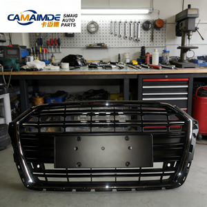กระจังหน้าสีดำแบบตาข่าย Camaimde สำหรับ Audi A3 Hatchback รุ่น OE 8V5 853 651 ผลิตจากพลาสติก สำหรับรถยนต์ Audi A3 (2013-2016) - Product Image 6