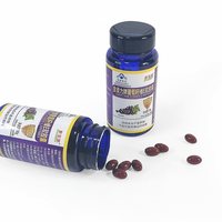 Extrait de pépins de raisin premium + Vitamine E en capsules molles - Complément alimentaire anti-âge et soin de la peau par gélule, certifié GMP
