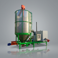 Séchoir à grains mobile haute efficacité Maosheng 30T pour riz, maïs, blé – Machine de séchage portable
