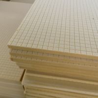 Plaques de mousse PVC à cellules fermées pour la construction de bateaux marins, les éoliennes, les avions et les trains, imperméables