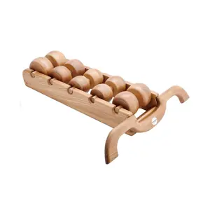 Wood Spinal massager Acupressure tools