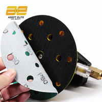 Papier abrasif en céramique d'alumine verte imperméable de 6 pouces P40-P2000 pour le polissage des métaux et l'automobile