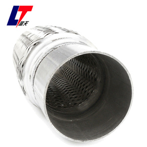 Tubo de escape flexible para coche, 304 <span class=keywords><strong>Ss</strong></span>, con tubo de extensión - Product Image 4