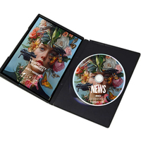 Sacs D'Circle Imprimés Personnalisés pour DVD - Étuis Exotiques 8ème génération 3.5g, Mini Pochette Forme Unique, Sacs Mylar Holographiques Découpés à la Forme, Fermeture Éclair, Supermarché