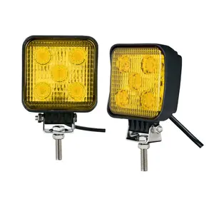 12V 15W Vierkante Led Extra Koplamp Tufsteen Plus Werklicht Led Bijlicht Voor Offroad Plooi Heftruck Rijlichten