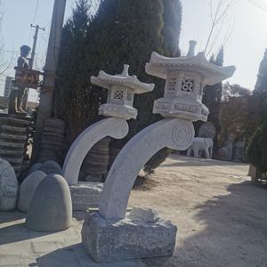 Hand Gesneden Outdoor Decor <span class=keywords><strong>Kasuga</strong></span> Lantaarn Begraafplaats Lantaarn Tuin Steen Lantaarns - Product Image 6