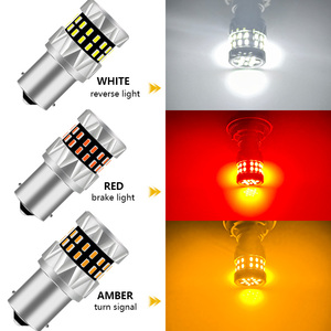 נורות איתות LED לאופנוע TGZ 42SMD BAY15D/P21, פנסי איתות T25/3156, פנסי איתות מהבהבים T20/7440, אביזרי תאורה איכותיים P21W/BA15S - Product Image 5
