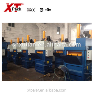 Trung Quốc Nguồn Nhà Sản Xuất Áp Lực 5T-20T Dọc Baler Tự Động Thủy Lực Baler Chất Thải Giấy Và Dệt May Thủy Lực Baler - Product Image 4