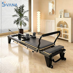 Machine de Pilates Reformer en alliage d'aluminium durable et réglable avec rail coulissant pour entraînement complet du corps en studio de Pilates - Product Image 3