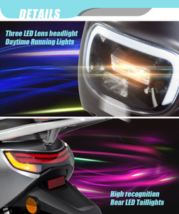 Super Power 2000W Motorrad Elektromotor rad LED Lam Elektromotor rad Kreuz Mit Lithium batterie - Product Image 5