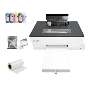 Pet Film Industrial Dtf Printer A3 L1800 1805 I3200 Xp600 Printheads Versatile Automatic 30cm Dtf Printer