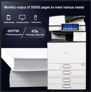 Máy photocopy màu tốc độ cao A3 Máy in laser lớn cho máy thương mại Ricoh MP c5501 tất cả trong một - Product Image 4