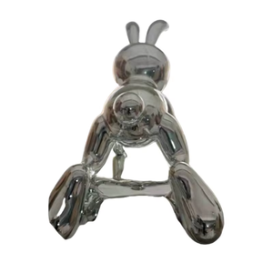 Escultura de Ratón de Fibra de Vidrio Personalizable y Ecológica, Pintada a Mano, Modelo de TV y Cine de 50 cm de Alto para Decoración de Jardín Exterior - Product Image 3