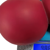 Jolie balle anti-stress souple en forme de cerise, jouet sensoriel à presser pour enfants et cadeau