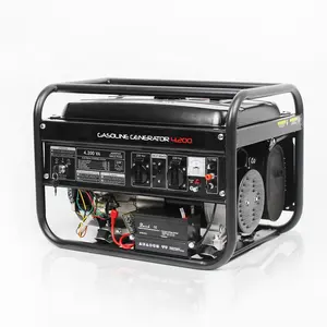 China JC 3000w small gasoline powered generators recoil start petrol 7hp portable generators