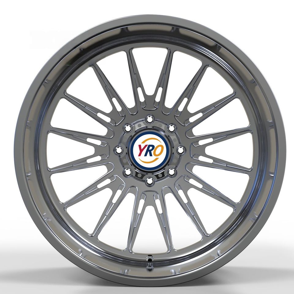 YRO Polished Deep Dish Wheel Forged Aluminum Alloy Wheel 20 22 24 26 ...