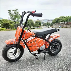 Mini scooter elétrico infantil chinês, motocicleta com duas rodas