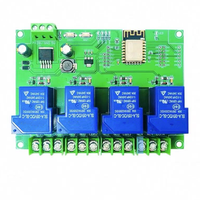 Modul Relay ESP8266 WIFI 1/2/4 Kanal 30A DC 12V 24V ESP-12F Papan Pengembangan DC 7V-28V 5V untuk Kontrol Nirkabel Rumah Pintar