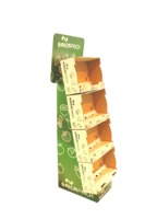 Vente en gros personnalisé panneau de mousse PVC présentoir de sol pour les produits de détail en magasin Présentoir de magasin en carton pop-up