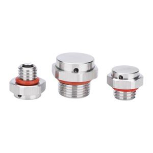 Katup pengaman udara lapisan nikel kuningan sekrup keseimbangan tekanan udara steker ventilasi tahan Air logam M5 <span class=keywords><strong>M6</strong></span> M8 M10 colokan sirkulasi angin - Product Image 4