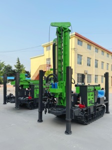 Plateformes de forage de puits d'eau de type chenillé <span class=keywords><strong>RYX</strong></span> avec garantie de 2 ans, diamètre de 250 mm, profondeur de 200 mètres |   Écologique - Product Image 1