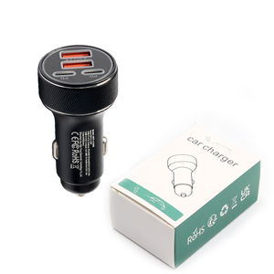 <span class=keywords><strong>Chargeur</strong></span> de <span class=keywords><strong>voiture</strong></span> HNT 90W avec emballage, couleur argent et noir, <span class=keywords><strong>4</strong></span> ports, CE FCC RoHS, mini <span class=keywords><strong>chargeur</strong></span> de <span class=keywords><strong>voiture</strong></span> USB, charge rapide pour téléphone portable - Product Image 1