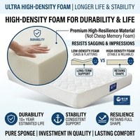 Matelas tout en mousse souple et respirant, confort anti-pression, conception sûre et non toxique, emballé en rouleau pour la maison, le dortoir, l'hôtel, vente en gros