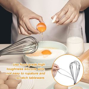 ที่ตีไข่แบบมืออาชีพ สแตนเลส แบบลูกโป่ง สำหรับครัว ขายส่งตามสั่ง - Product Image 5