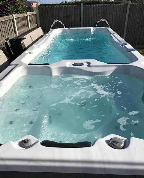 Extra Large Home Use Acrylic Swim Spa Above Ground Leisure Fitness Massage Whirlpool Hot Tub