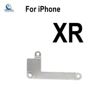 Petites pièces support métallique intérieur plaque de support de Clip pour iPhone 11 12 13 14 Pro Max 14Plus Xs Max Xr X LCD FPC couverture câble flexible