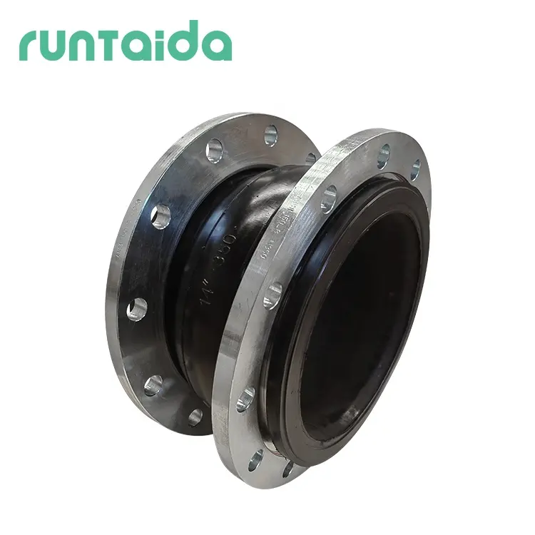manufacture expans flexible compensator flanged connector pipe coupling rubber expansion joint