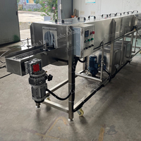 Machine à laver les bouteilles automatique commerciale Tasses en conserve Laveuse et sécheuse après remplissage