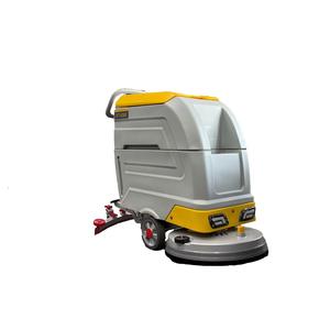 Professional <b>Walk</b> Behind Scrubber Dryer Floor Cleaning <b>Machine</b> for Factory Concrete Floor - Product Image 2