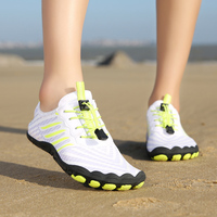 Chaussures aquatiques antidérapantes ETMF à cinq doigts, chaussures aquatiques pieds nus, séchage rapide, respirantes, chaussures pour activités aquatiques en amont