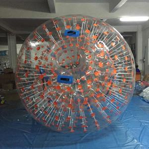 Düz renk pvc Şişme çim kar Zorb Topu insan hamster topu - Product Image 3