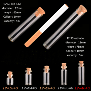 Đồ Trang Trí Lọ Thông Điệp Giá Rẻ <span class=keywords><strong>Mini</strong></span> Trang Trí Đường Kính 12Mm 2Ml 2.3Ml 4Ml <span class=keywords><strong>5Ml</strong></span> Đồ Trang Trí Nút Chai Lọ Mason Phòng Thí Nghiệm - Product Image 3