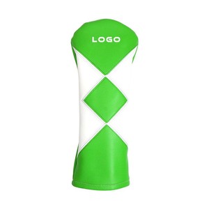 <b>Golf</b> Club Head Covers Argyle Pattern PU Material Durable 1 3 5 Size For <b>Golf</b> Clubs - Product Image 3