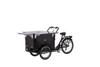 Triciclo de Carga Clamber Coffee para Venta Ambulante en la Calle