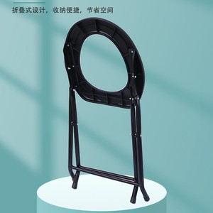 เก้าอี้นั่งถ่ายปรับระดับได้ สแตนเลส ยี่ห้อ Hebei Mingze สำหรับผู้สูงอายุ หญิงตั้งครรภ์ และผู้พิการ ใช้สำหรับอาบน้ำ - Product Image 5