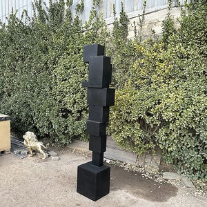 Sculpture de forme humaine d'<span class=keywords><strong>Antony</strong></span> Gormley, fonte de laiton, statue d'extérieur, sculpture d'art abstrait simple - Product Image 3